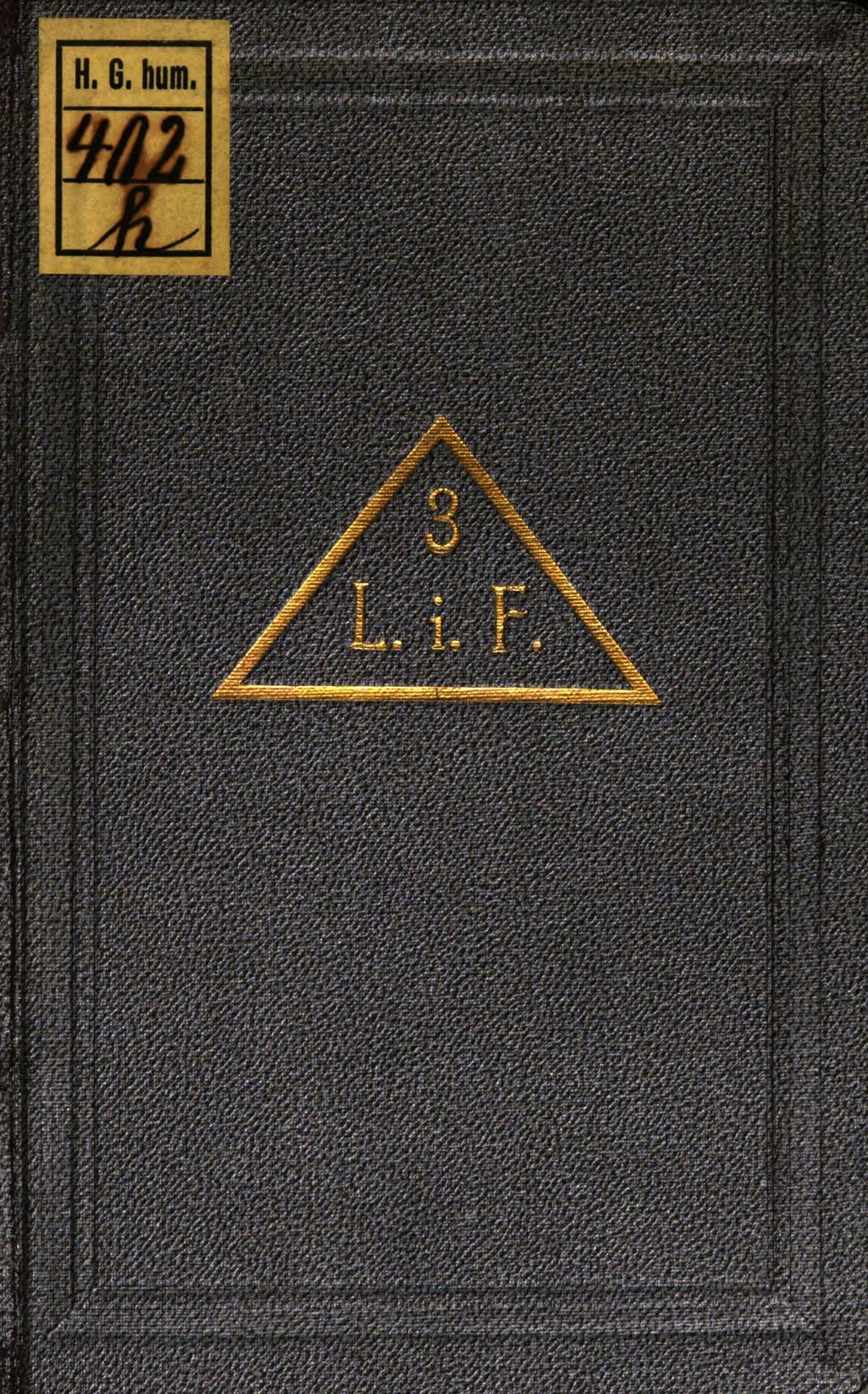 Cover of Aelteste Urkunde der Freimaurer in England