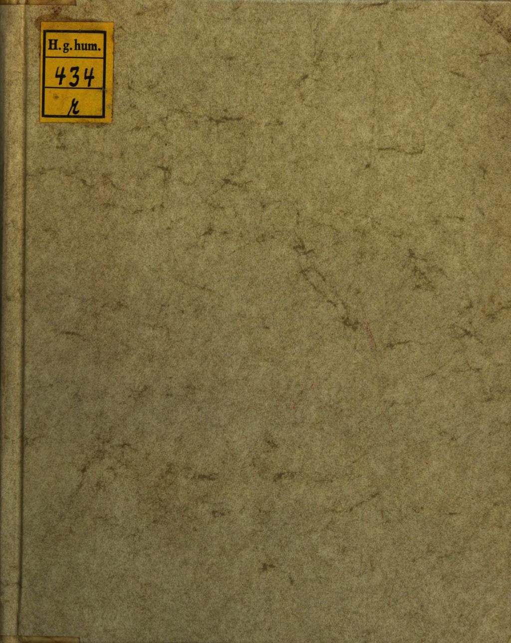 Cover of Historica notitia rituum ac ceremoniarum Sinicarum in colendis parentibus ac benefactoribus defunctis