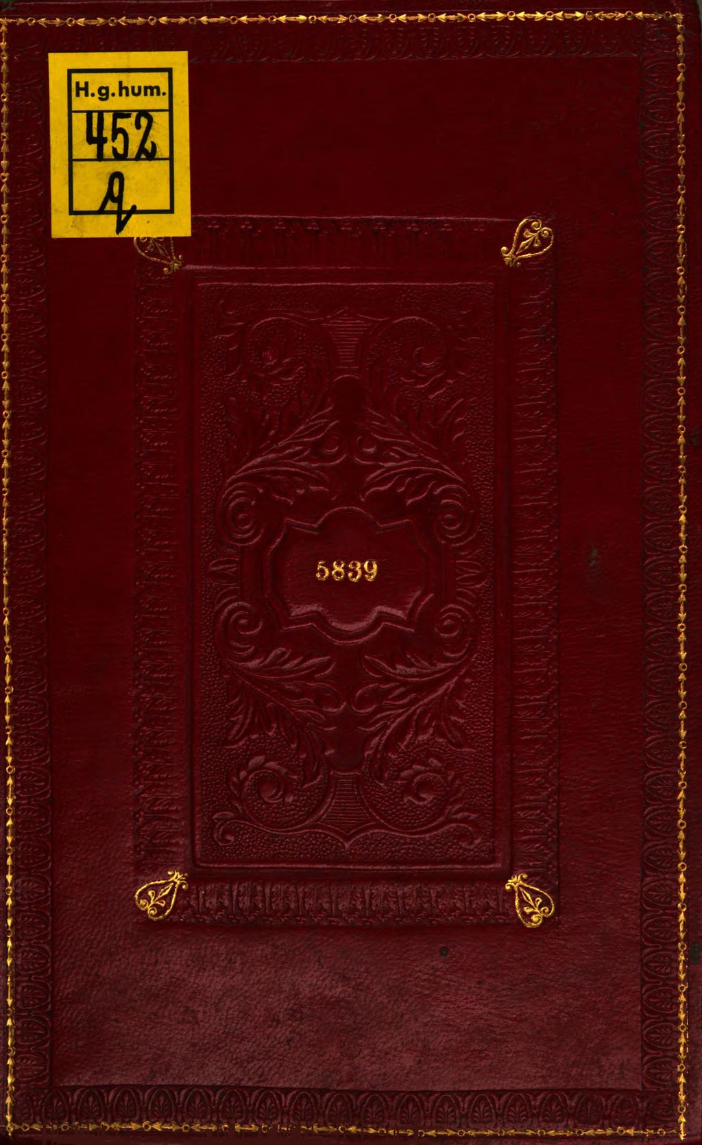 Cover of Statuts et réglemens généraux de lÓrdre Maçonnique en France