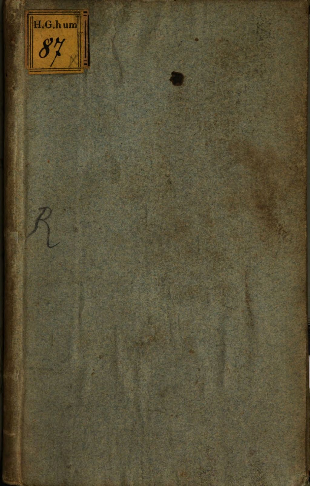 Cover of Neun Freymaurer-Reden, gehalten in der Sch[otten] Loge zur Bescheidenheit, in Z[ürich]