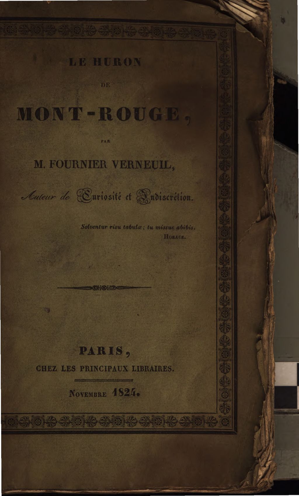 Cover of Le huron de Mont-Rouge