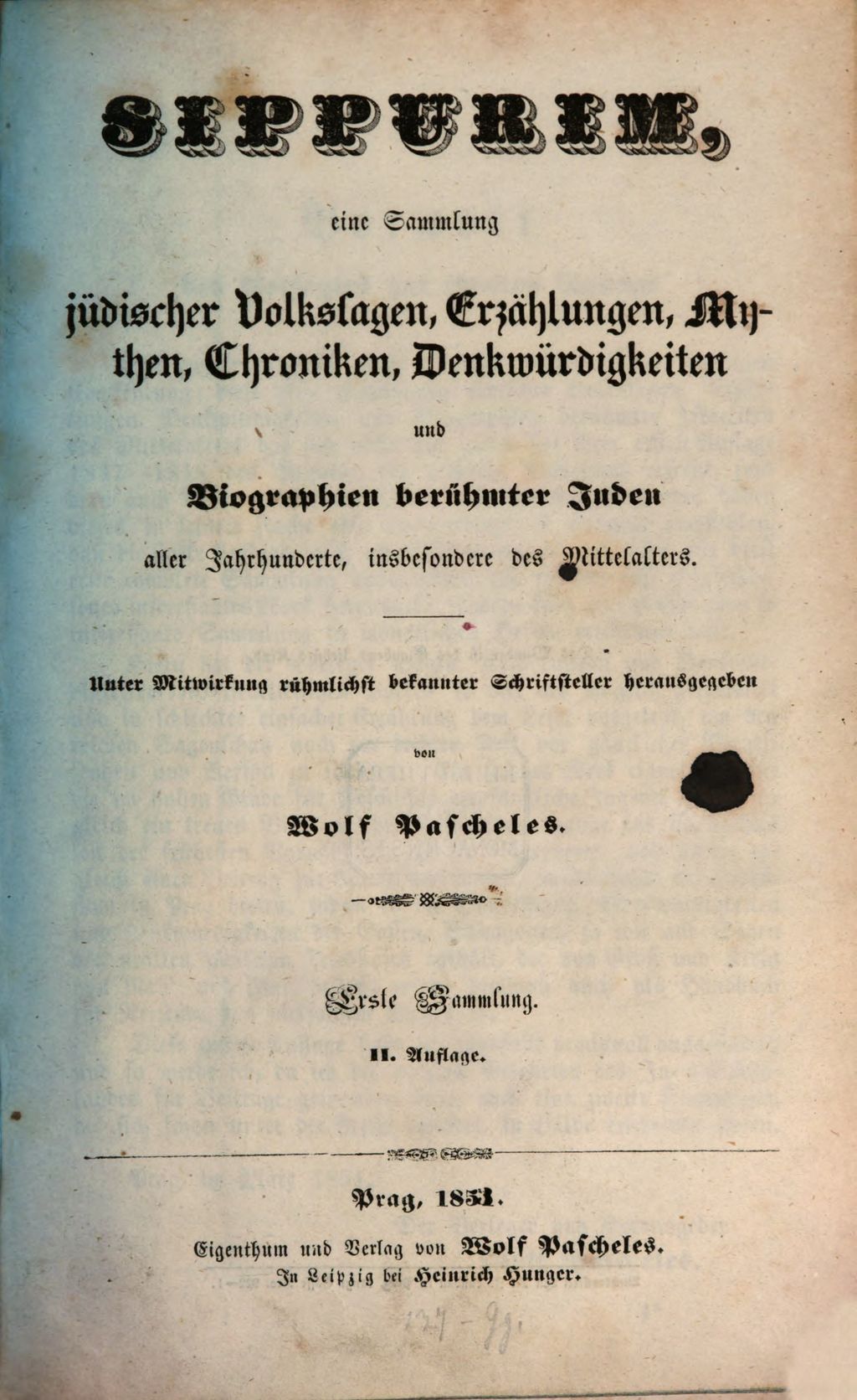 Cover of Sippurim