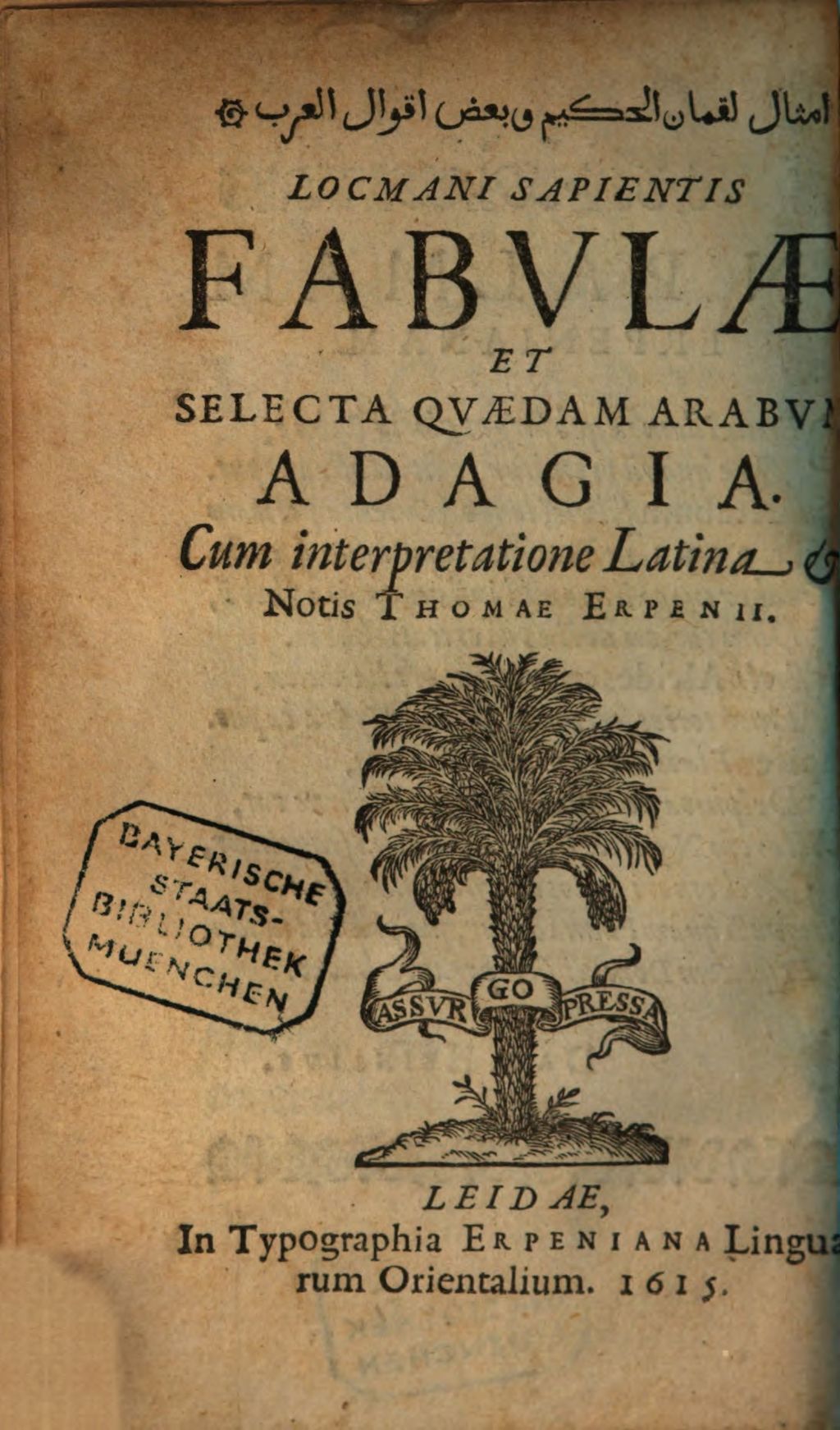 Cover of Locmani fabulae