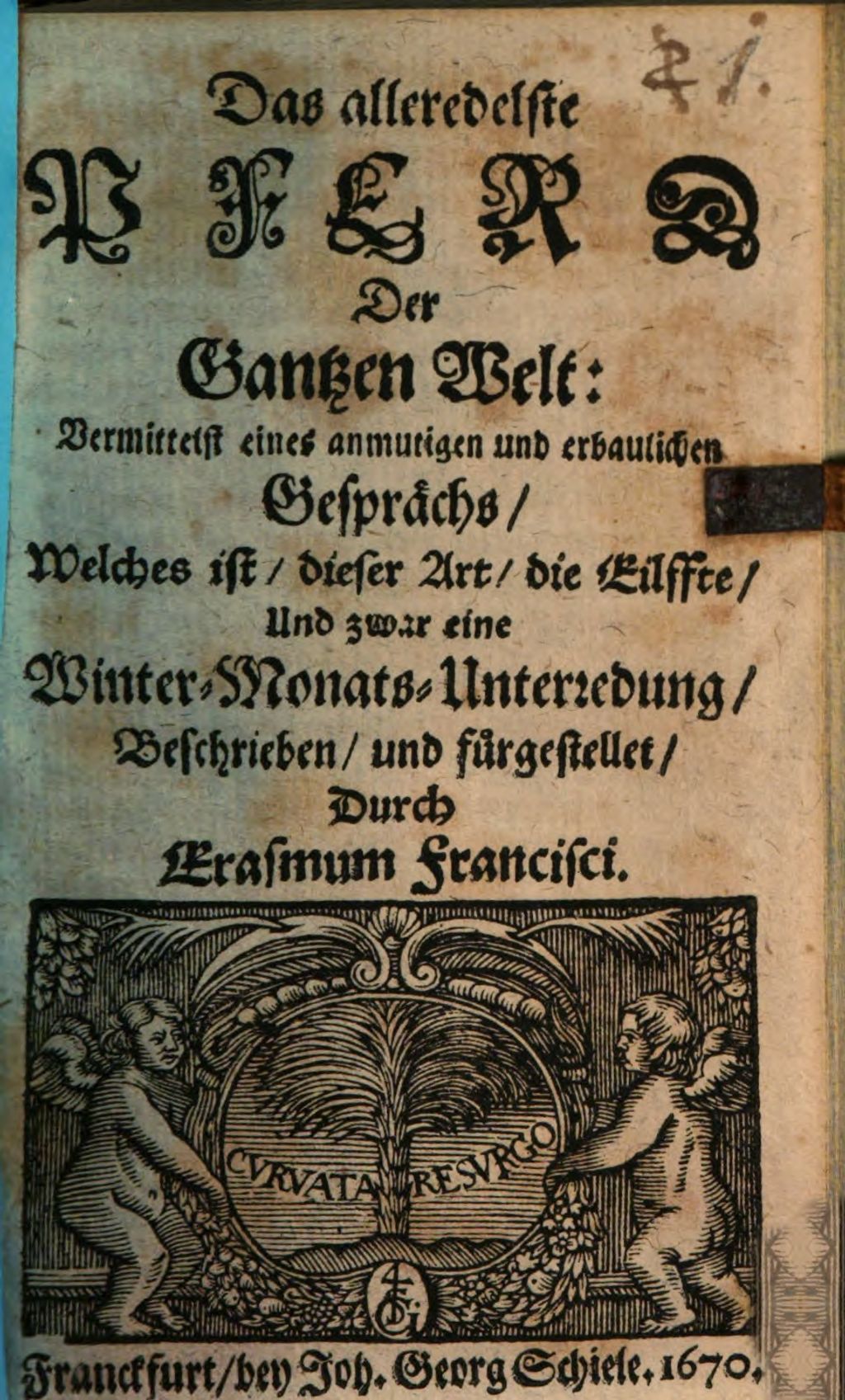 Cover of Das alleredelste Pferd Der Gantzen Welt