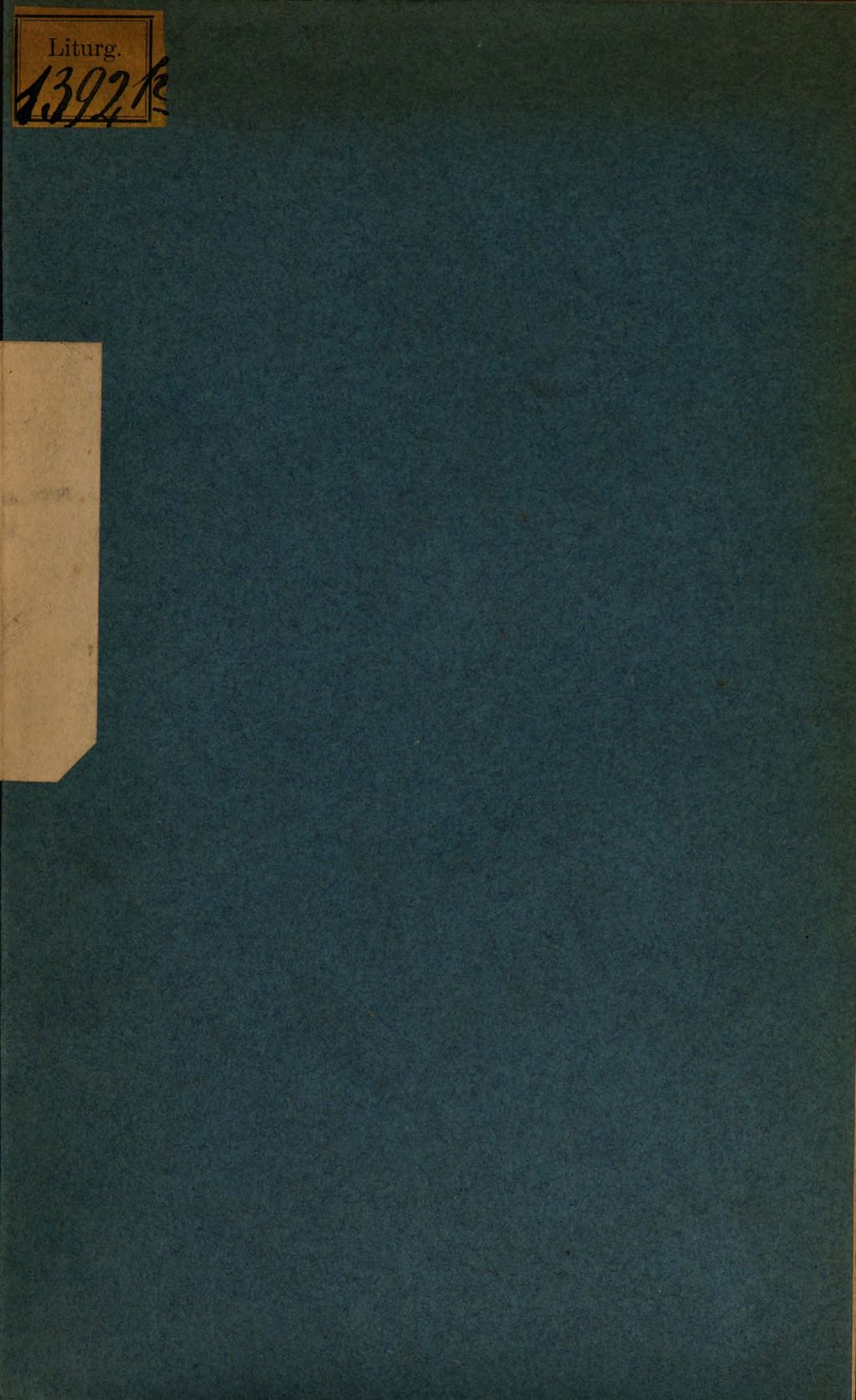 Cover of Vom deutschen Kirchenlied, wie's unsre Väter dichteten und sangen und vom musikalischen Theil des protestantischen Cultus überhaupt