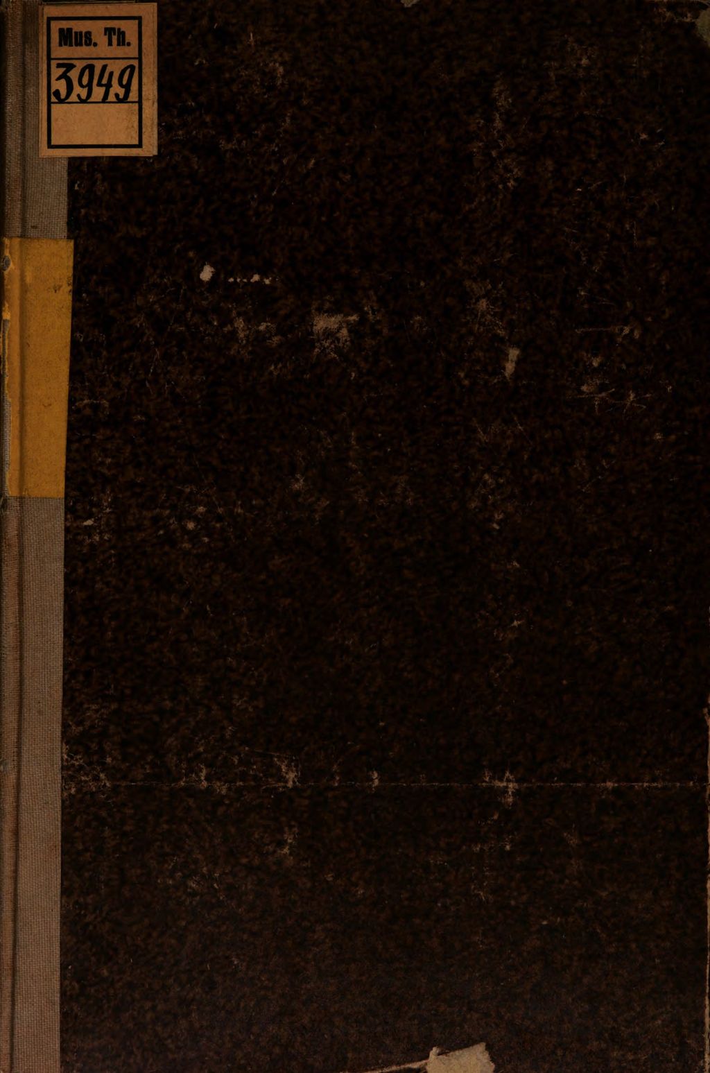 Cover of Catalogue de la Bibliothèque musicale théorique et pratique de feu M. A. Farrenc