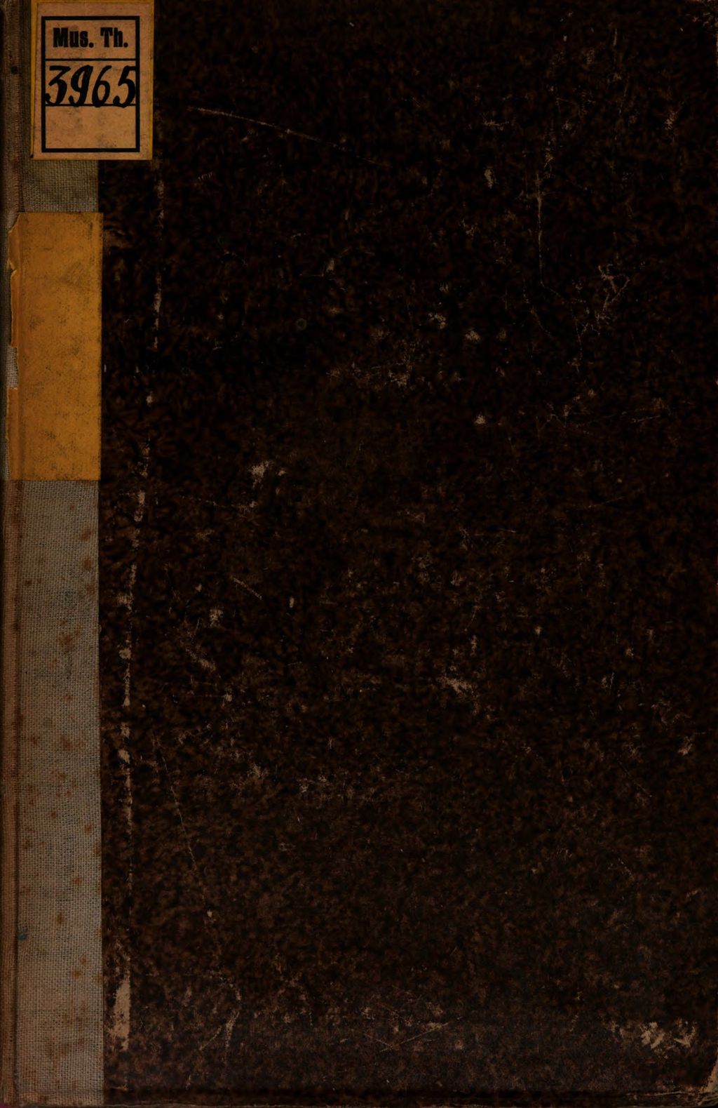 Cover of Catalogue des livres rares en partie des 15e & 16e siècles composant la bibliothèque musicale de Gaetano Gasparin