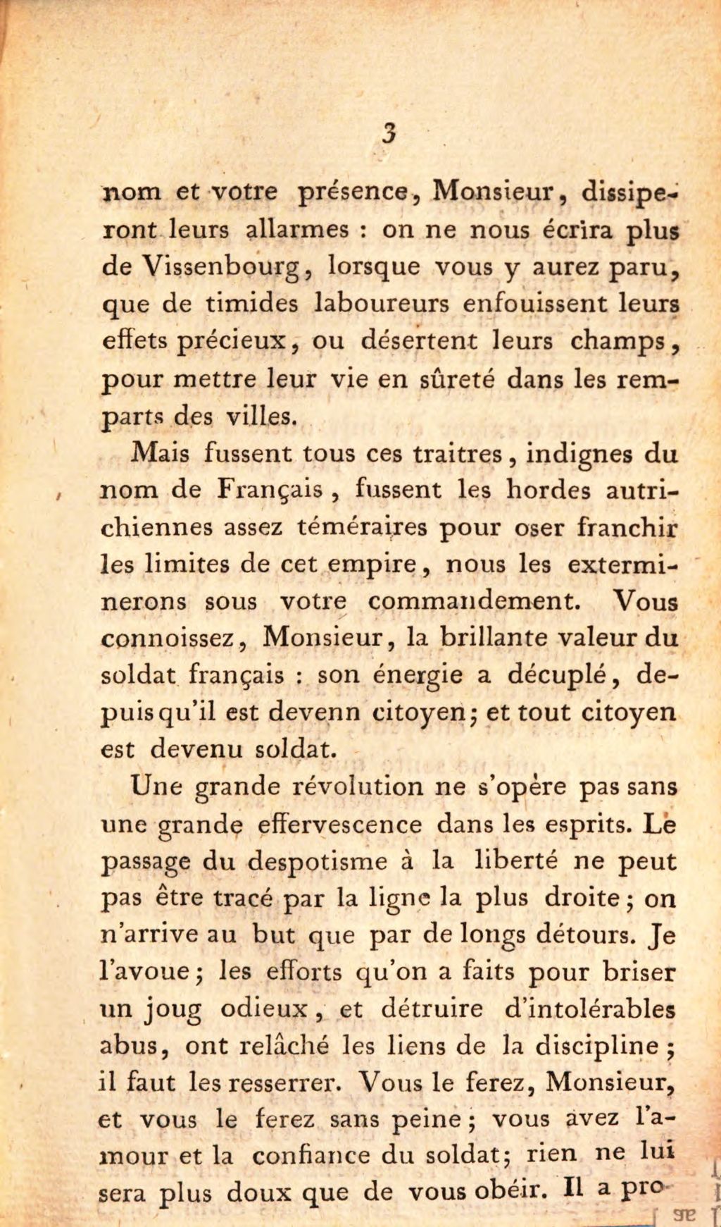 Cover of Discours Du Président de la Société des amis de la Constitution, addressé au Général Luckner dans la séance du 19 août 1791