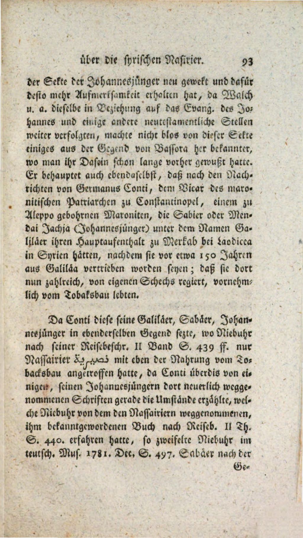Cover of H.E.G. Paulus über die syrischen Nasirier