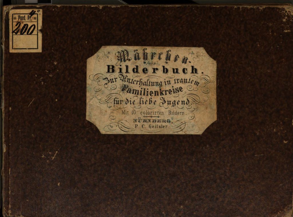 Cover of Mährchen-Bilderbuch