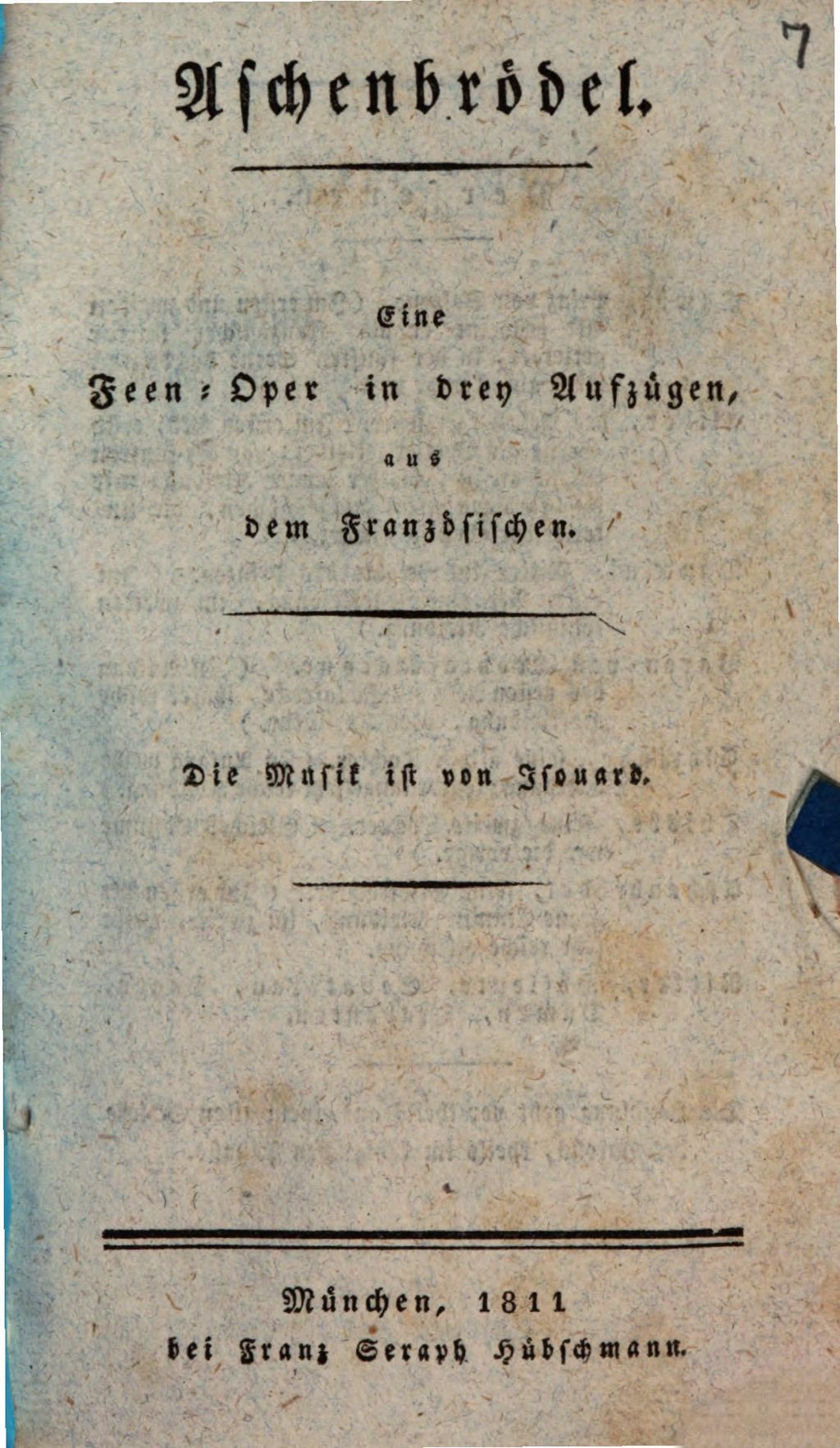 Cover of Aschenbrödel