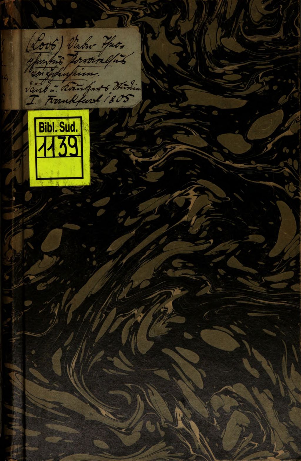Cover of Ueber Theophrastus Paracelsus von Hohenheim