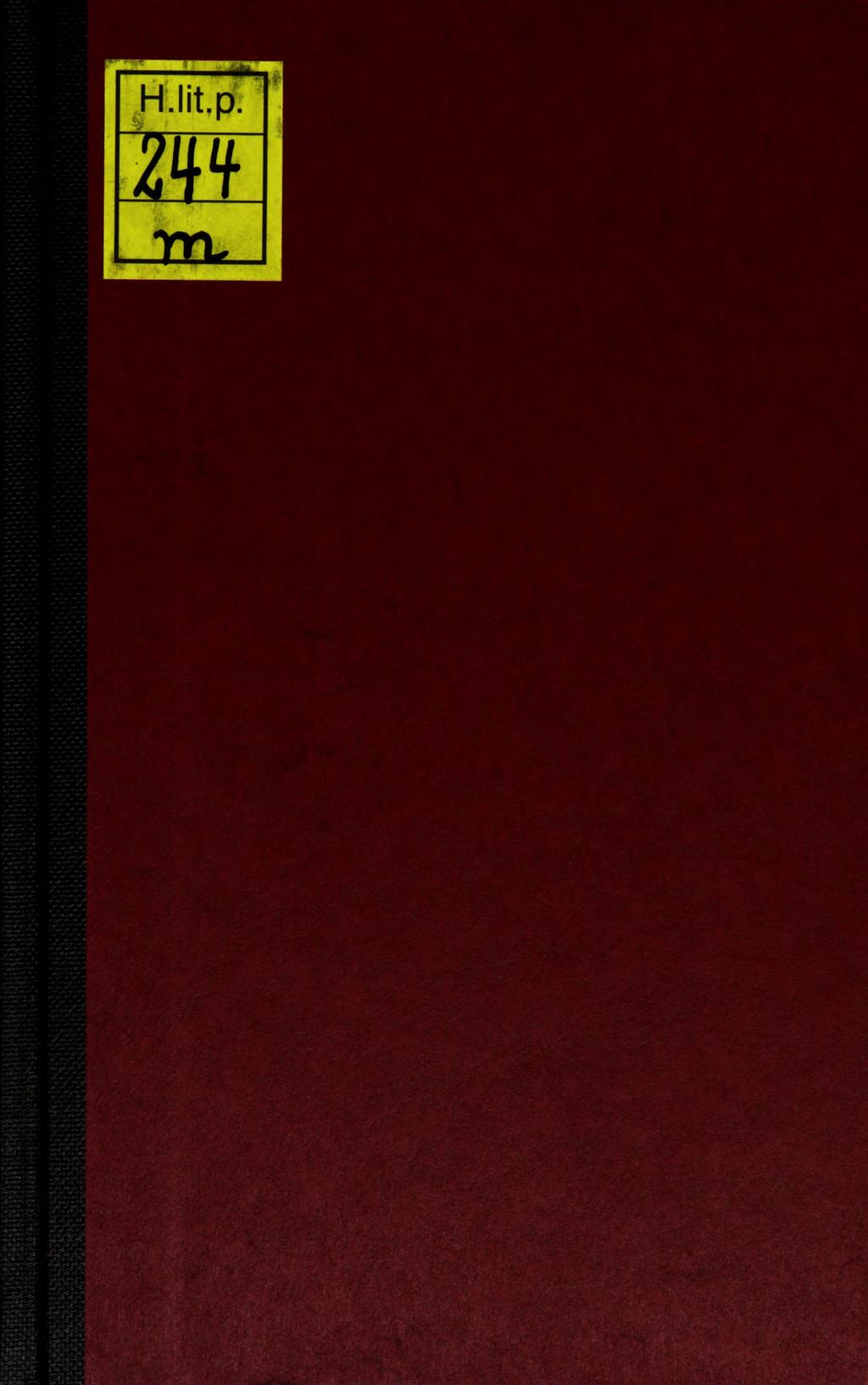 Cover of Discours de la Litterature Russe