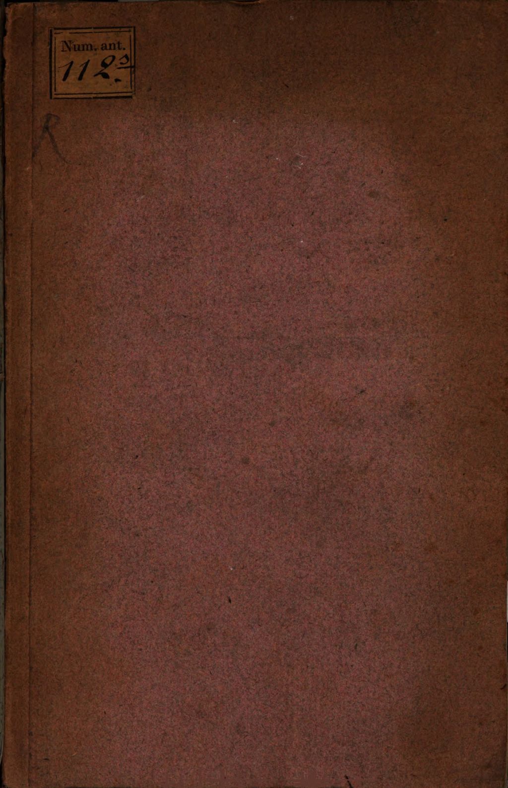 Cover of Notice sur les Collections Numismatiques de M. P. F. J. Gossellin