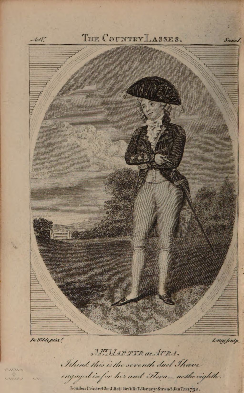 Cover of The Country Lasses, Or, The Custom Of The Manor