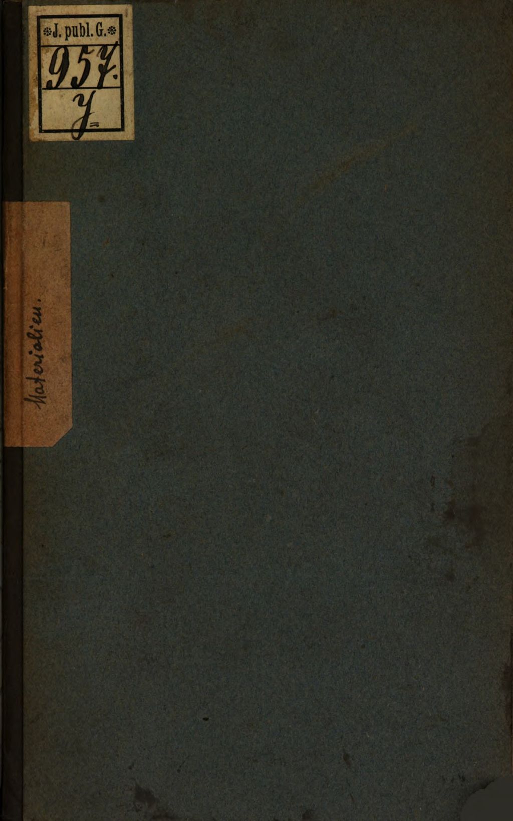 Cover of Materialien zu Germaniens Wiedergeburt als Beytrag zu den Beherzigungen des Wiener Kongresses
