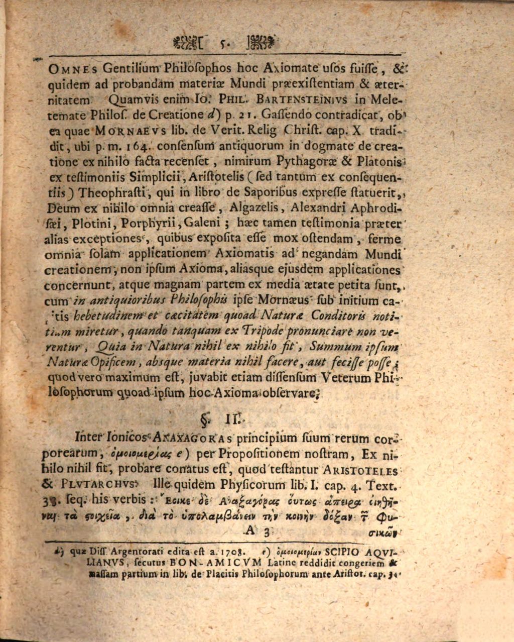 Cover of Dissertatio historico- metaphysica de axiomate ex nihilo nihil fit eiusdemqve conciliatione cvm doctrina theologica et philosophica de creatione materiae mvndi
