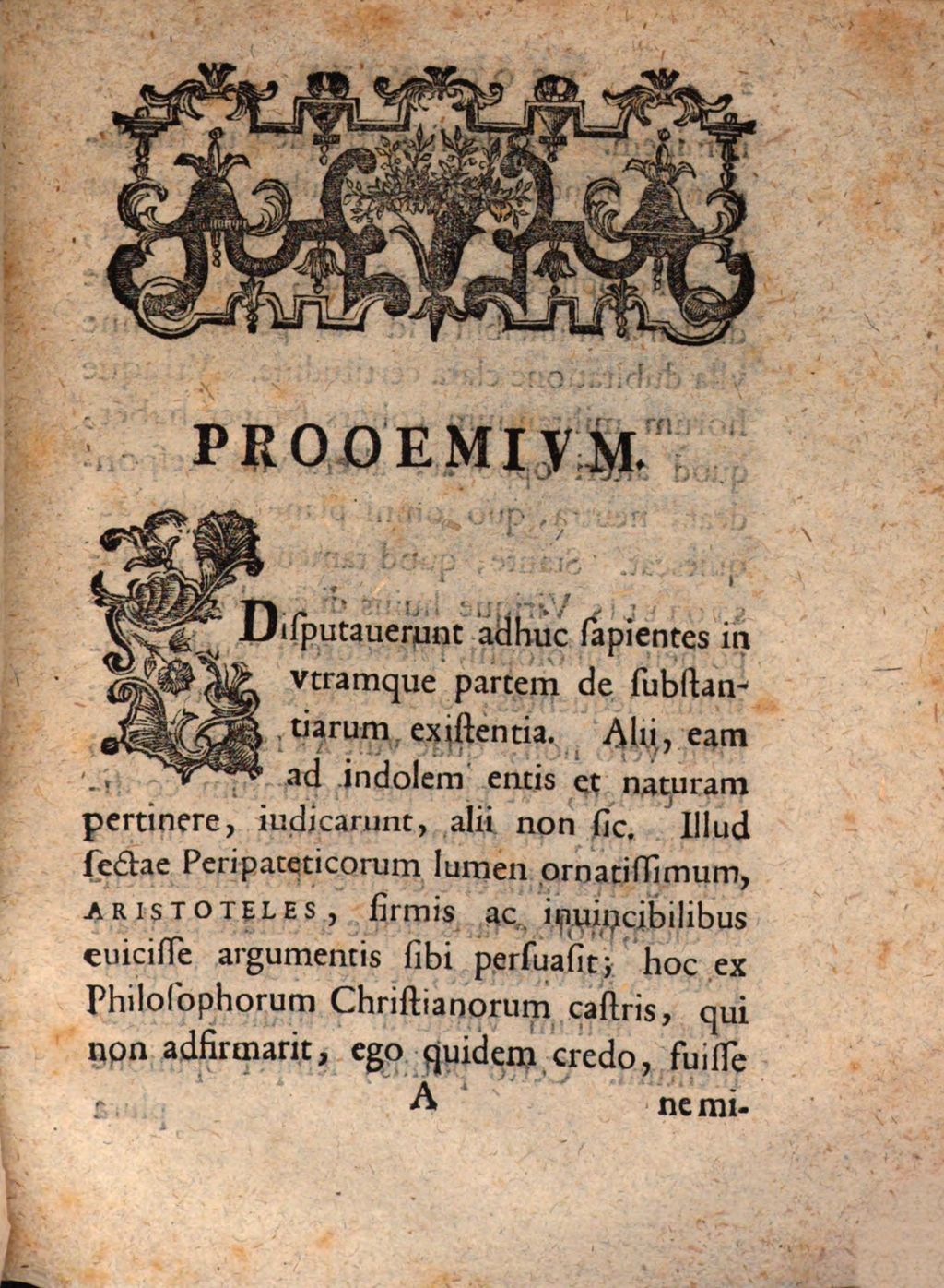 Cover of Dissertatio Metaphysica Sententiam Philosophorvm Christianorvm De Mvndi Et Substantiarvm Origine Nova Qvadam Hypothesi Contra Systema Aristotelis Defendens