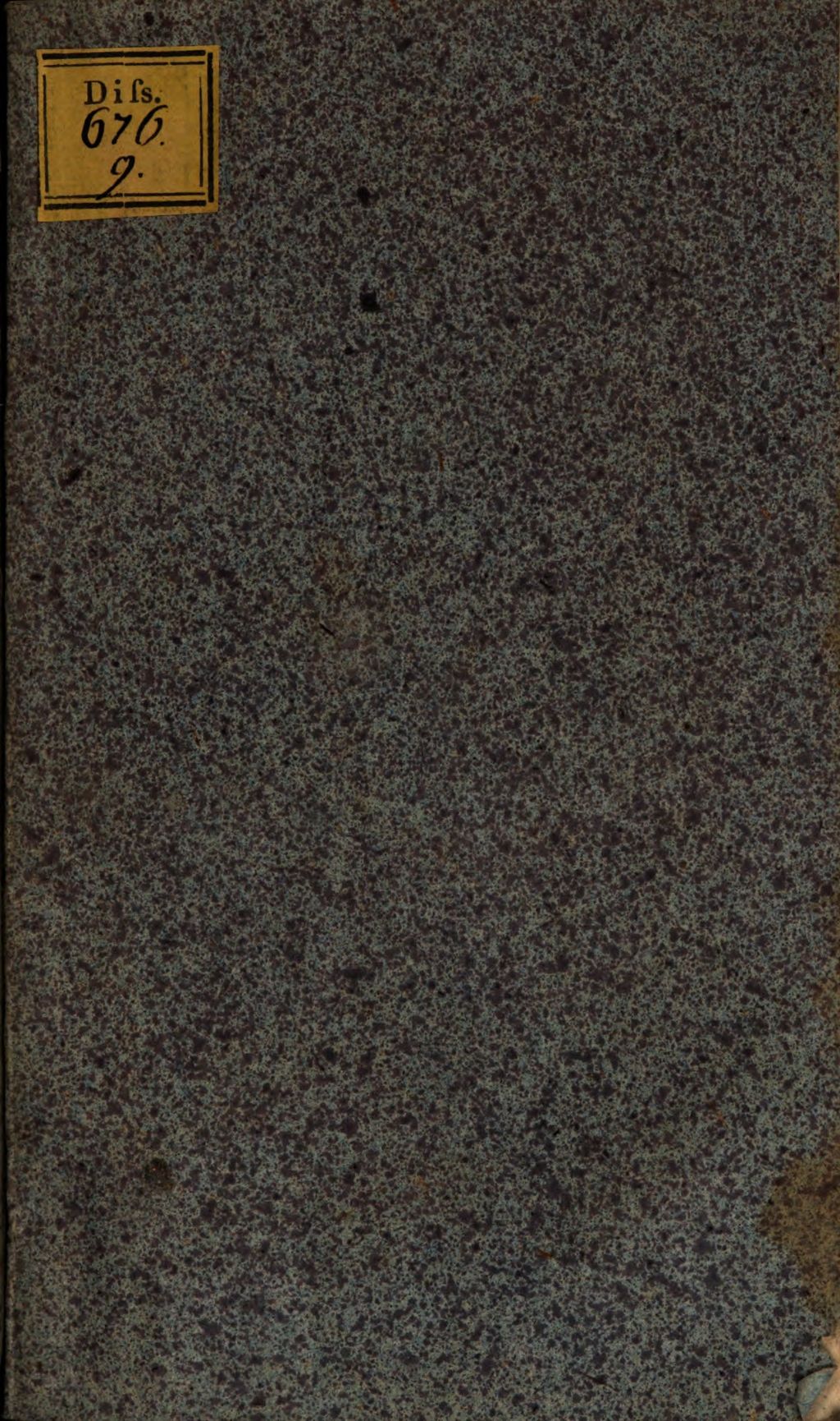 Cover of Synopsis institutionum philosophicarum ex logica, metaphysica et primis matheseos elementis
