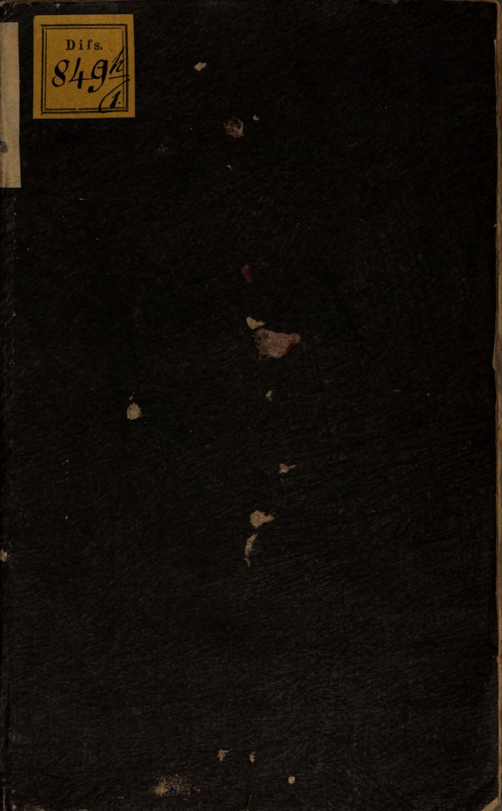Cover of Über das Verhältniss des Schlafes und des Wachens zum Mesmerismus