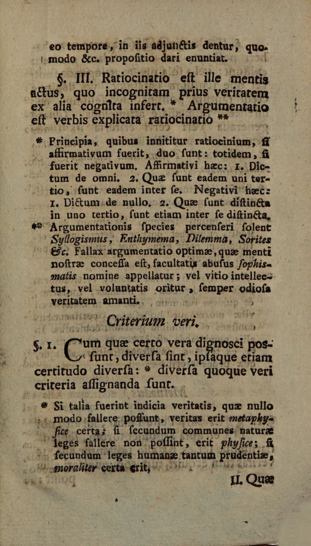 Cover of Theses praecipue ex logica et metaphysica