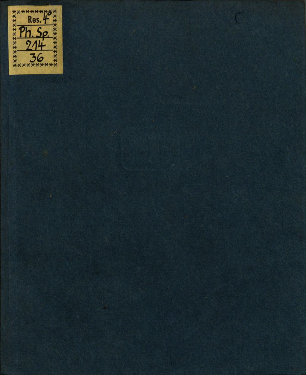Cover of Exercitatio metaphysica de vero