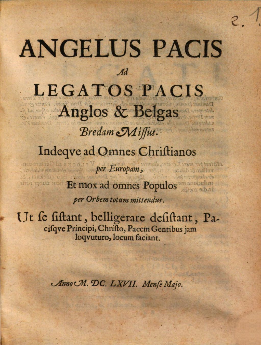 Cover of Angelus Pacis