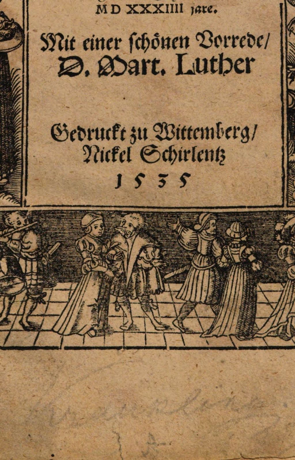 Cover of Eine Warhafftige Historia geschehen zu Stasfart, am abend der geburt Christi, jm MDXXXIII jare