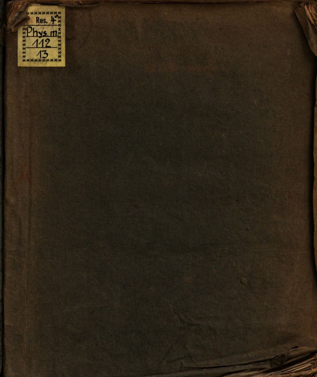 Cover of J. Casp. Westphali Pathologia Daemoniaca