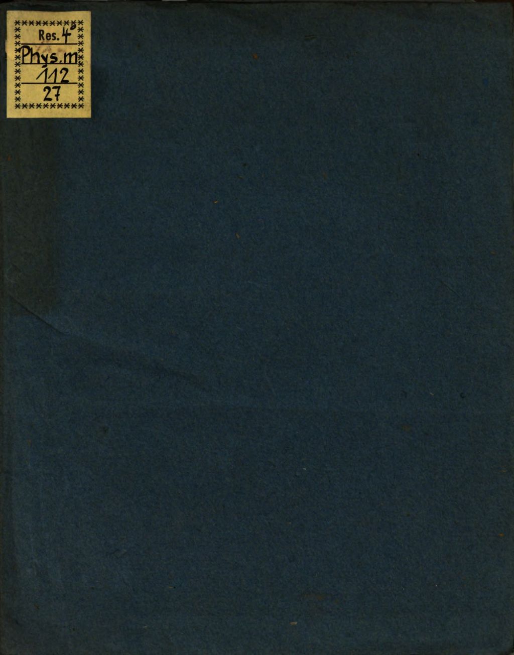 Cover of Eutychii Beniamin Transalbini Dissertatio Philologica De Vocibus Hhartymmim Et Belahatehem