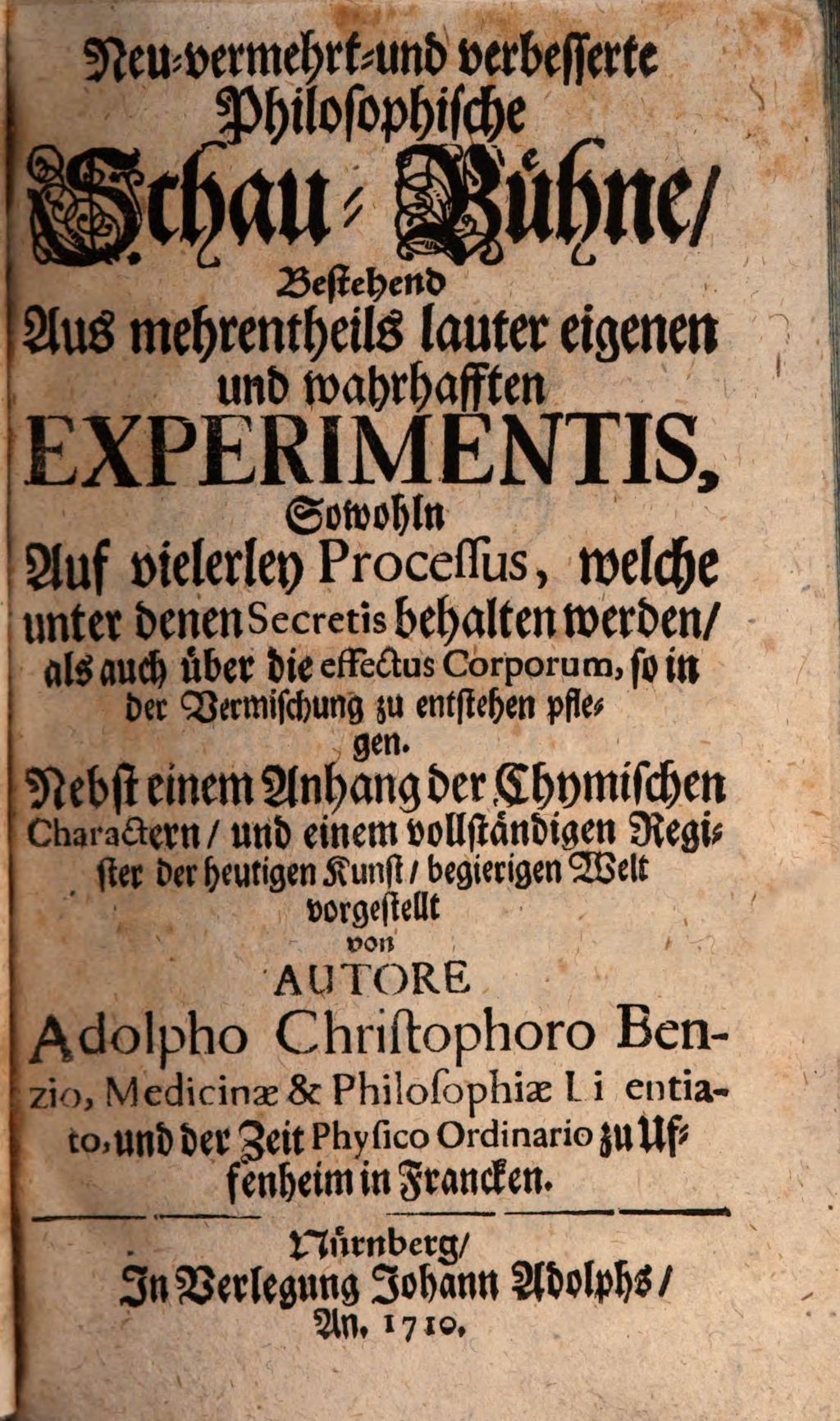 Cover of Neu-vermehrt und verbesserte philosophische Schaubühne