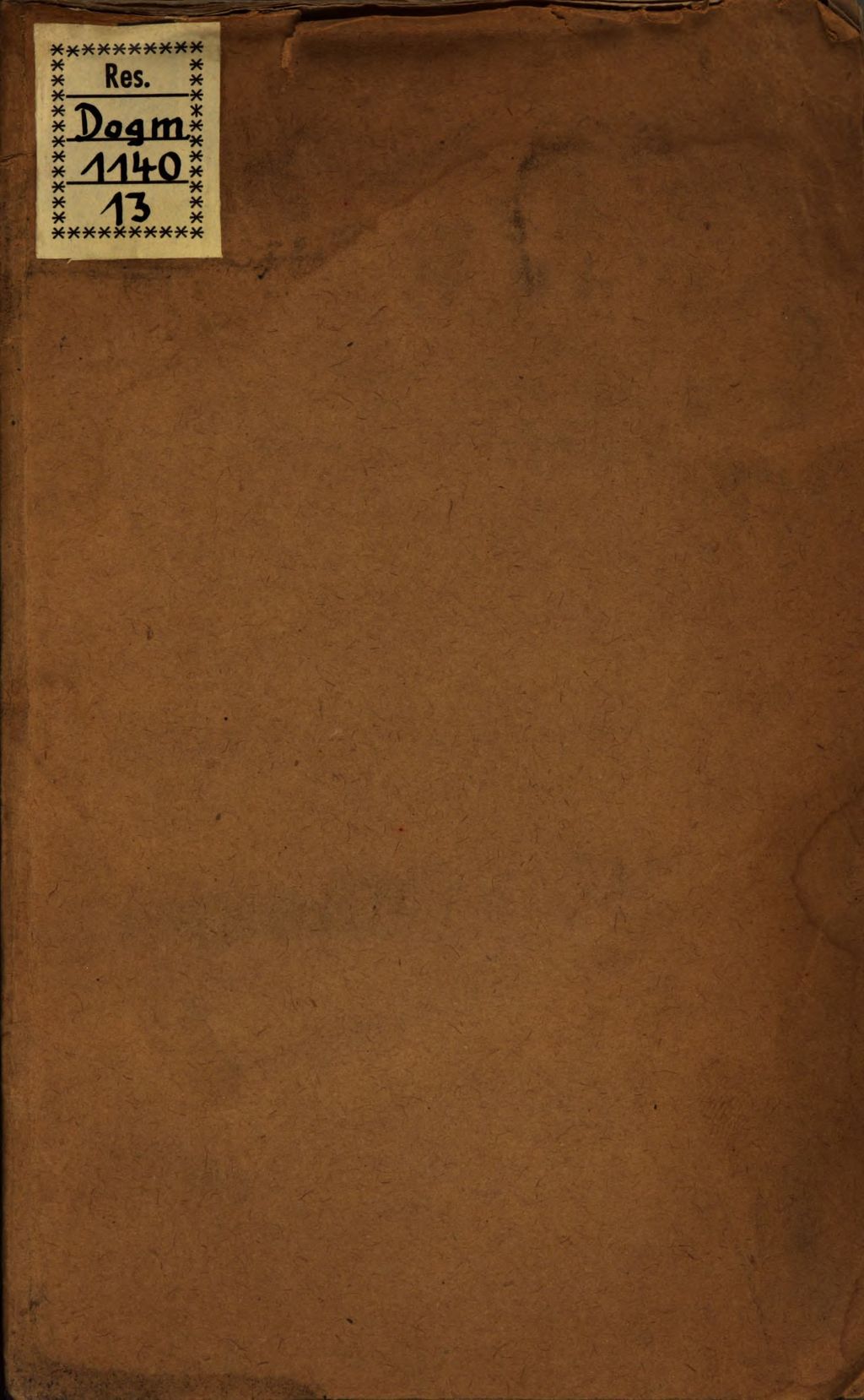 Cover of Ueber die Vernünftigkeit der drei Fundamentaldoctrinen des Christenthums vom Vater und Sohn, von der Wiedergeburt und von der Mensch- oder Leibwerdung Gottes