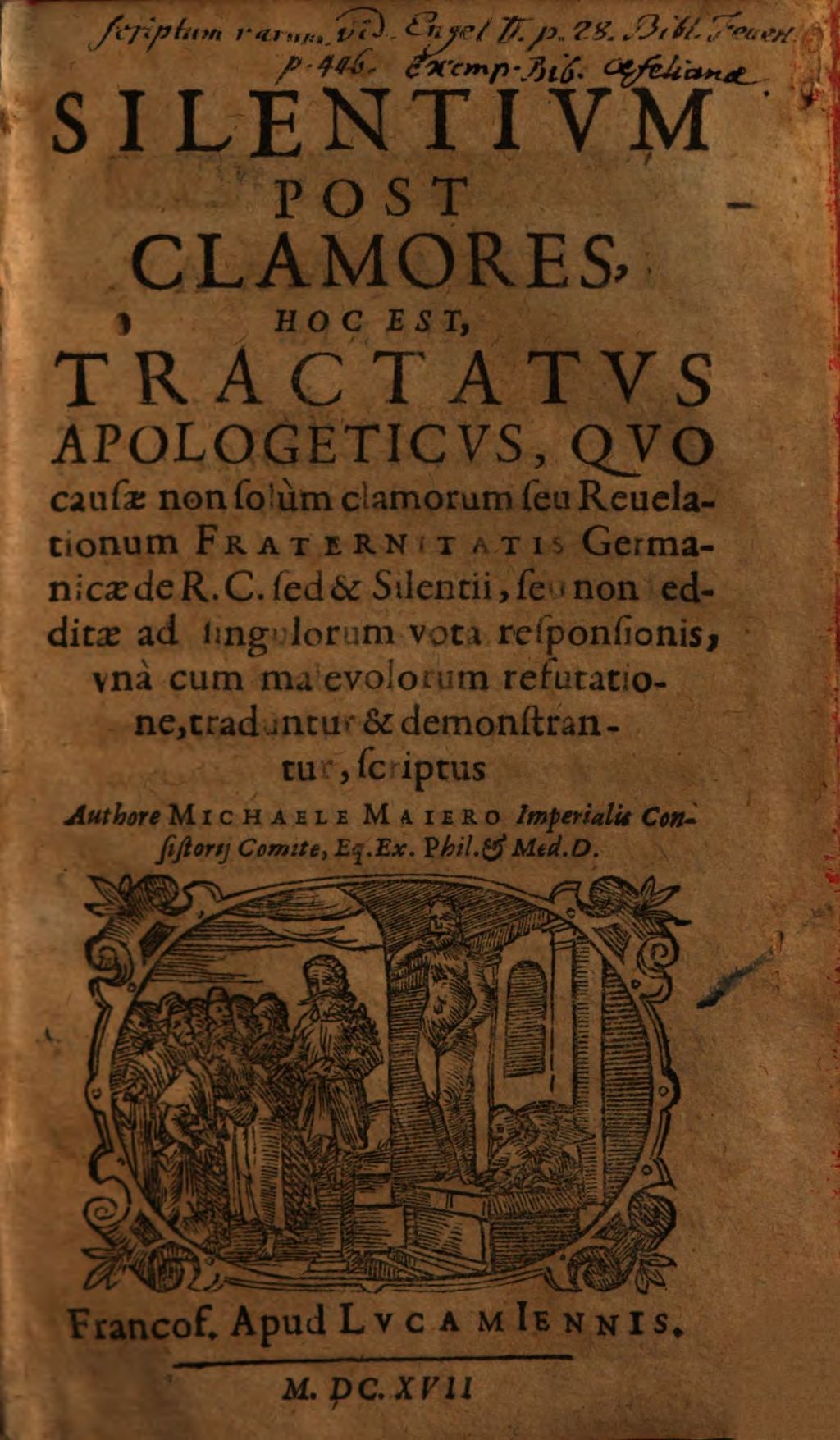 Cover of Silentivm Post Clamores, Hoc Est, Tractatvs Apologeticvs