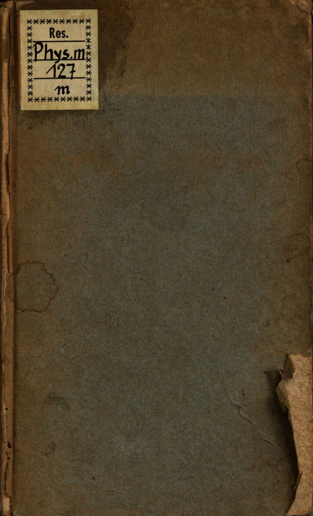 Cover of Lavaters Protokoll über den Spiritus Familiaris Gablidone