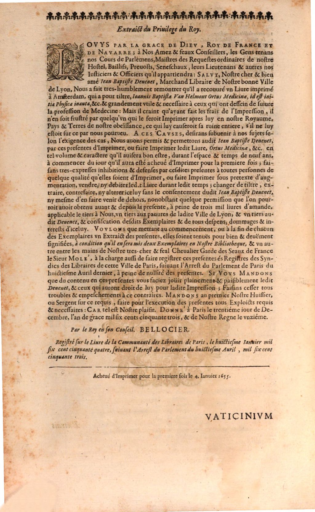 Cover of Ortus Medicinae