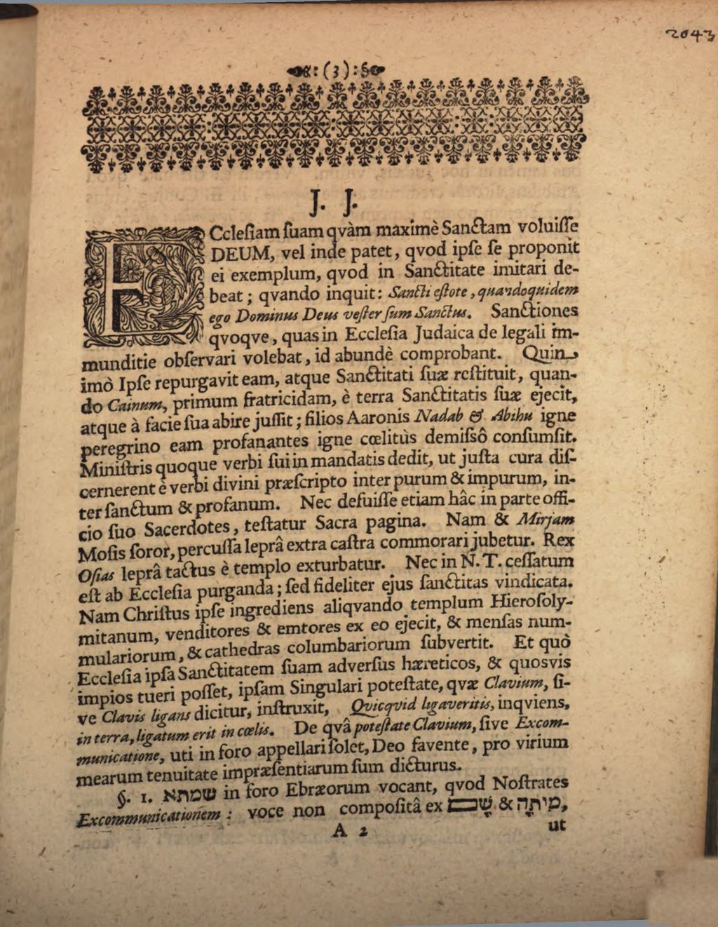Cover of Hilḵôt šamtâ sive Ritus excommunicationis