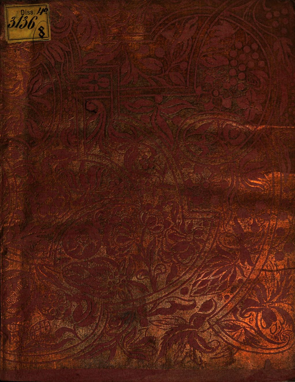 Cover of Theoria animae, meditationis philosophicae exposita