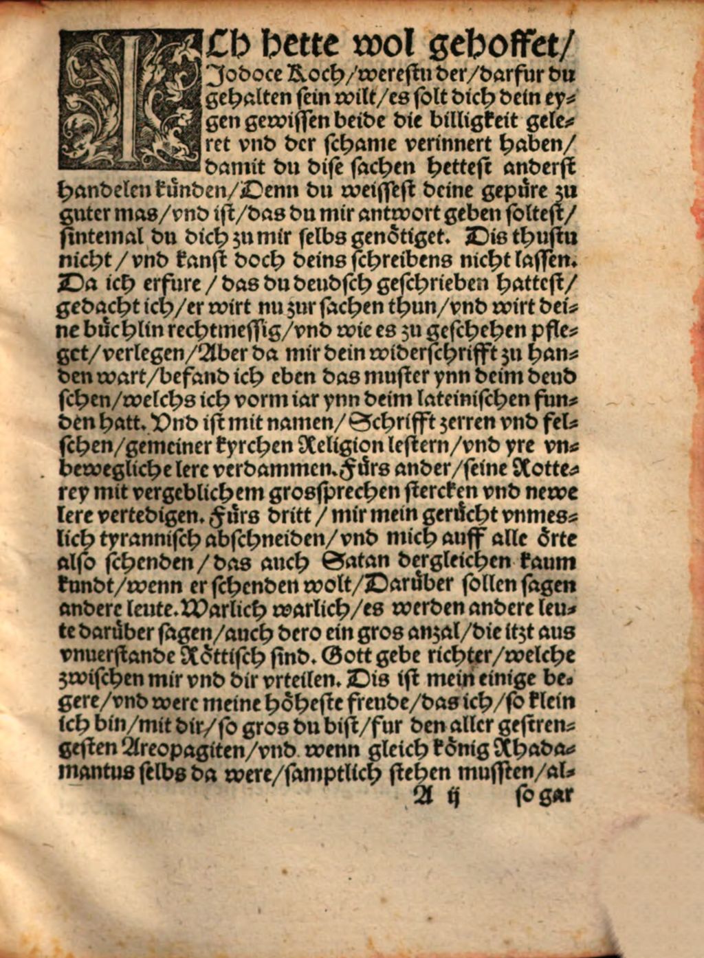 Cover of Von der Christlichen Kyrchen