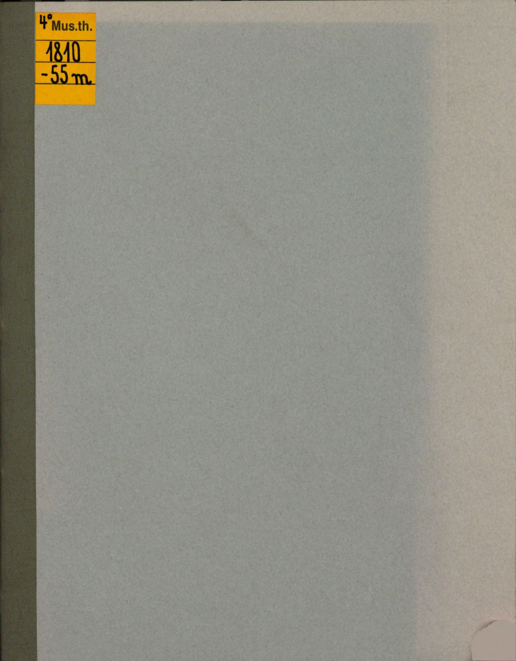 Cover of Catalogue de partitions d'orchestre, d'opéras, tragédies & ballets anciens & modernes