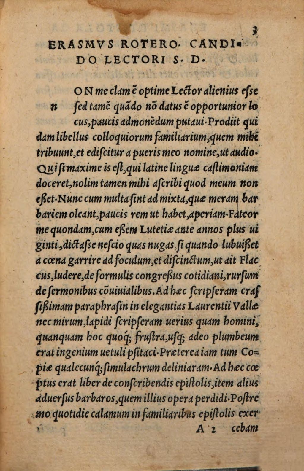 Cover of Familiarium colloquiorum formulae