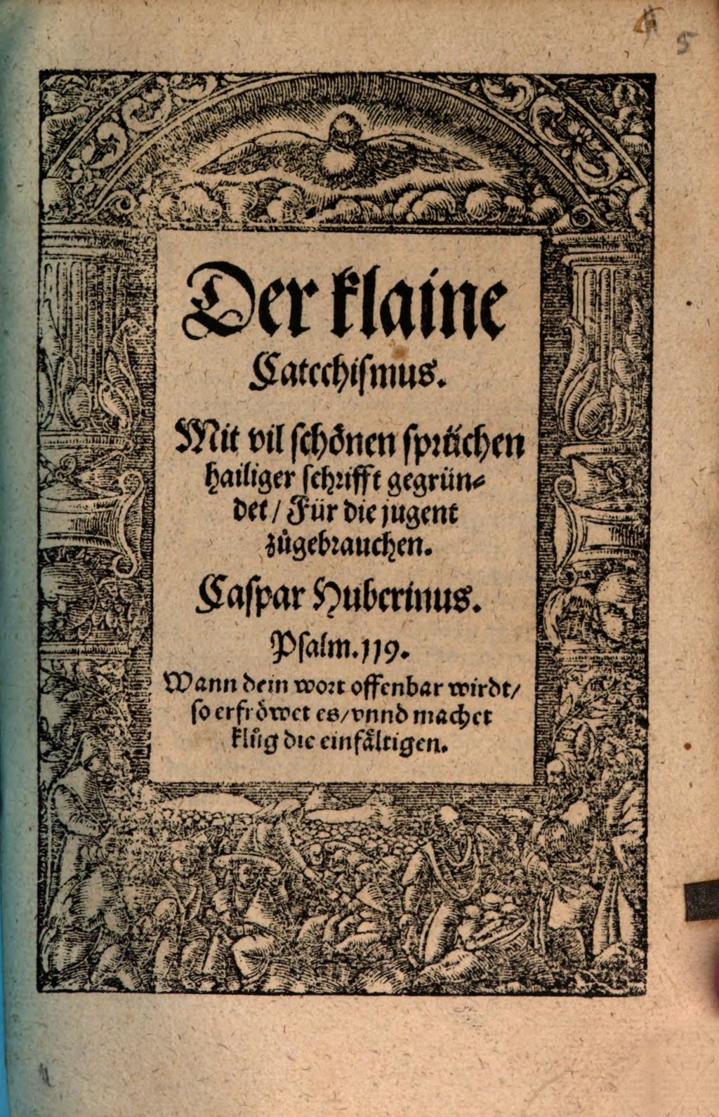 Cover of Der kleine Catechismus