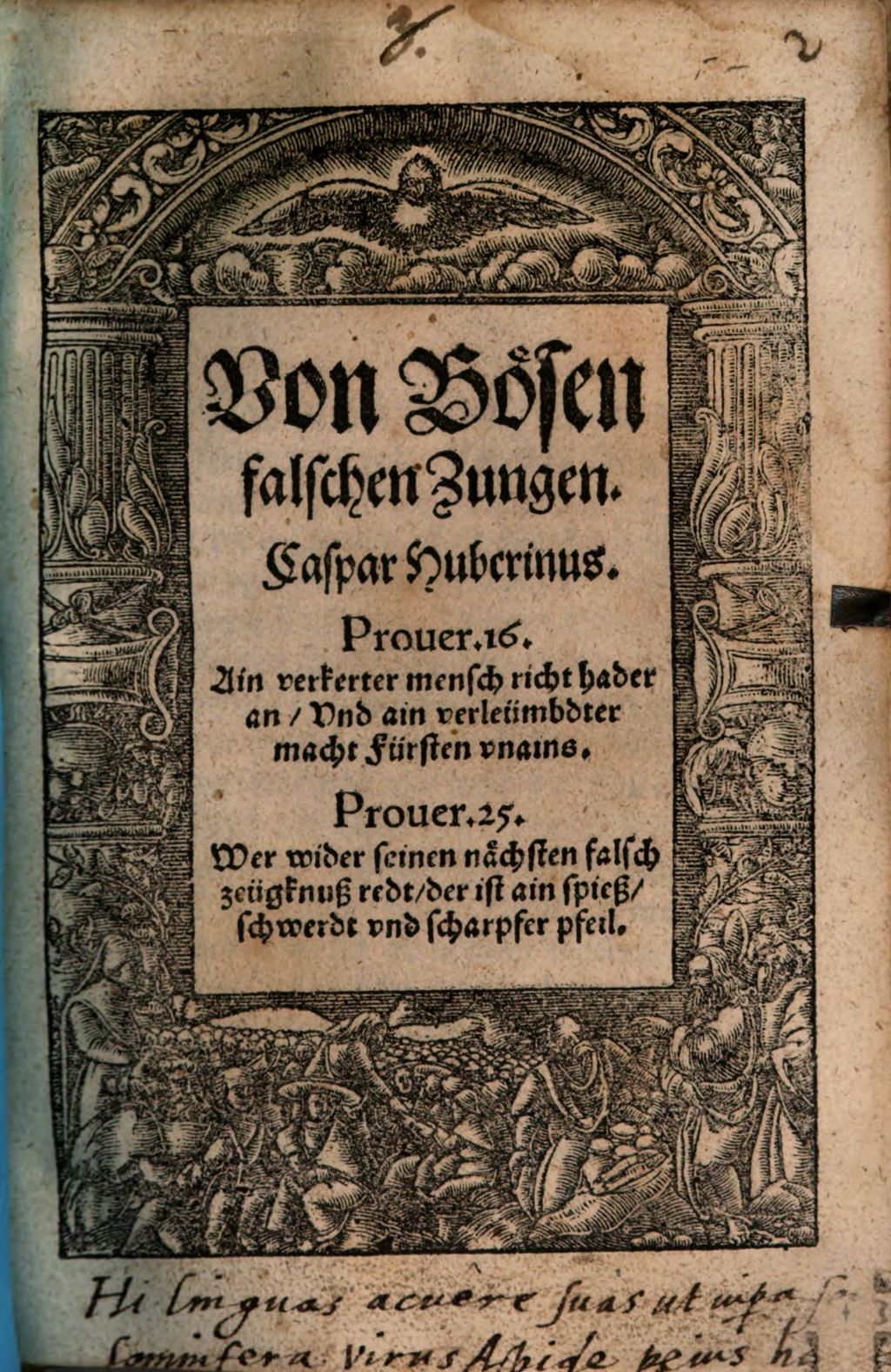 Cover of Von Bösen falschen Zungen