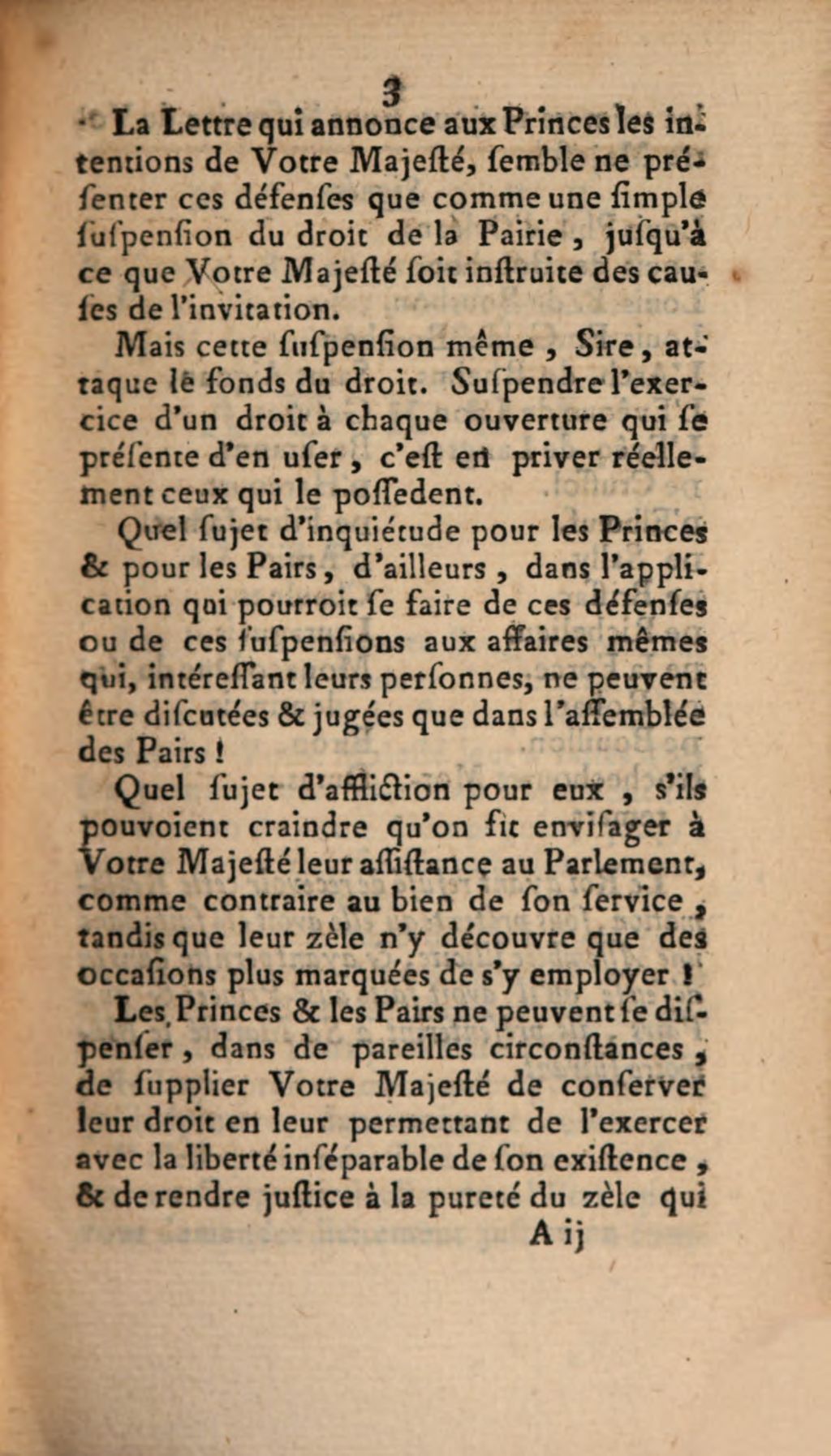 Cover of Reclamation Présentée au Roi le 20 Février 1756 par M. le Duc d'Orleans, au nom des Princes et des Pairs, Au sujet de la Défense qui leur avoit été faite par Sa Majesté de se rendre à l'invitation qu'ils avoient reçue d'aller ptendre leur Séance au Parlement
