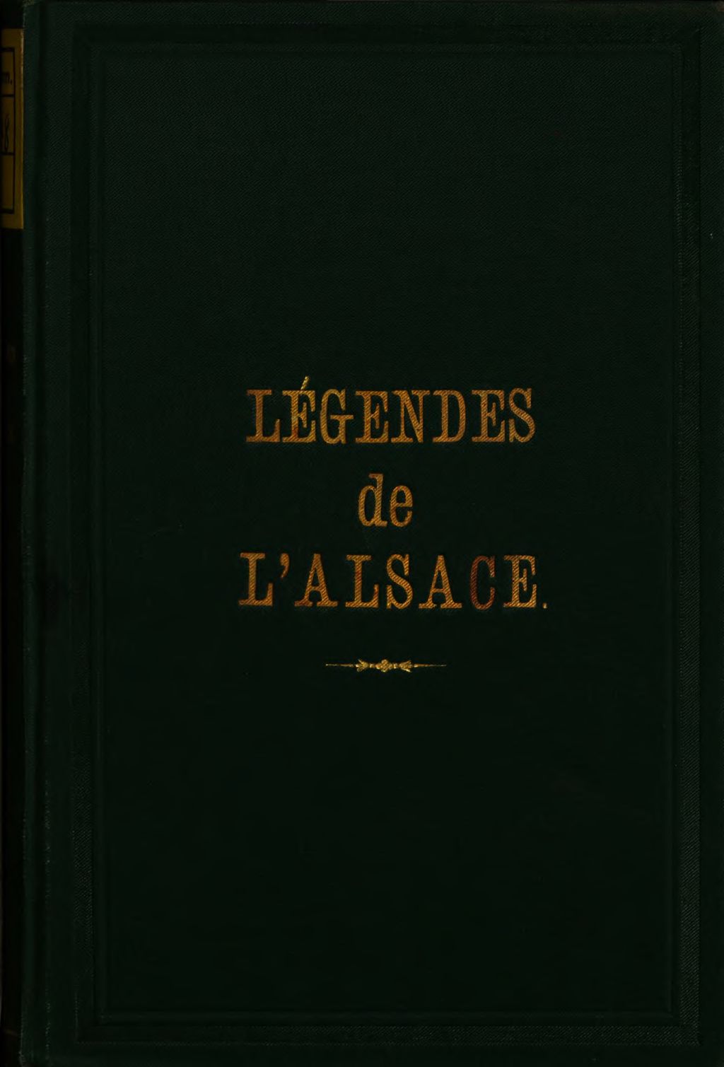 Cover of Légendes de l'Alsace