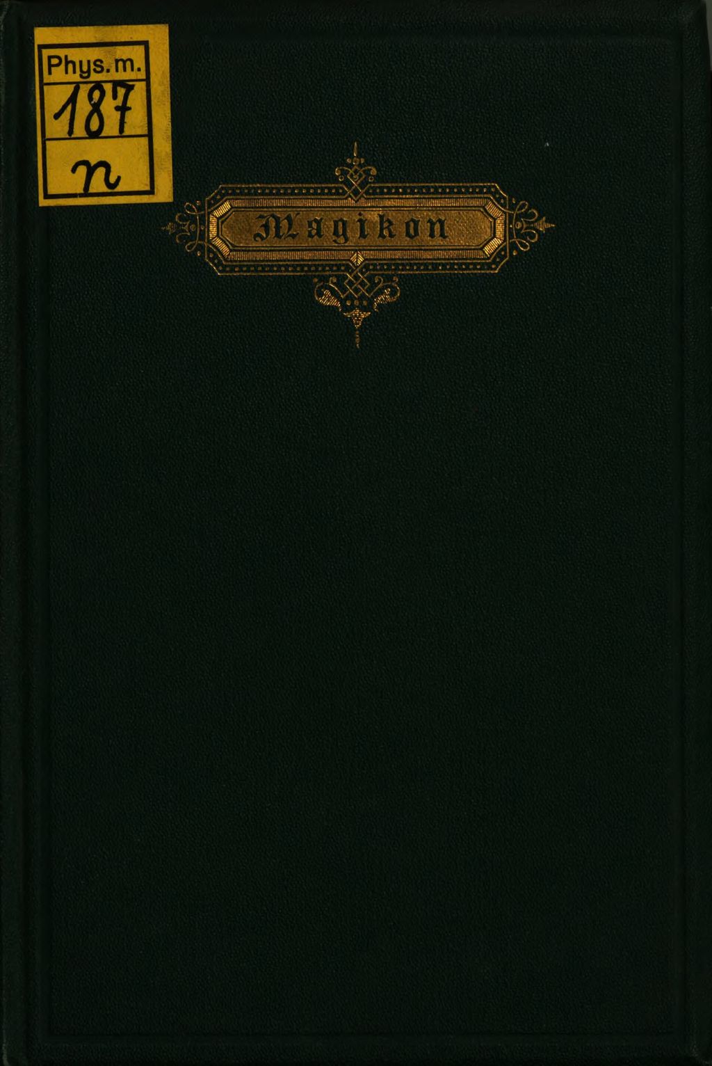 Cover of Magikon