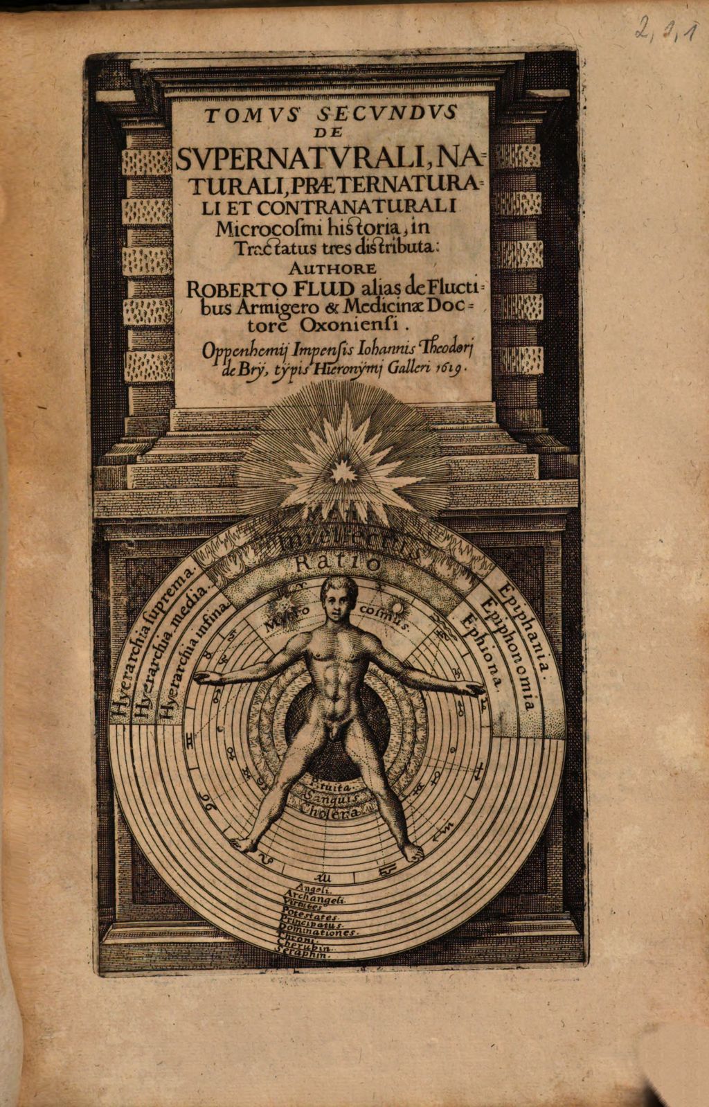Cover of Tomus Secundus De Supernaturali, Naturali, Praeternaturali Et Contranaturali Microcosmi historia