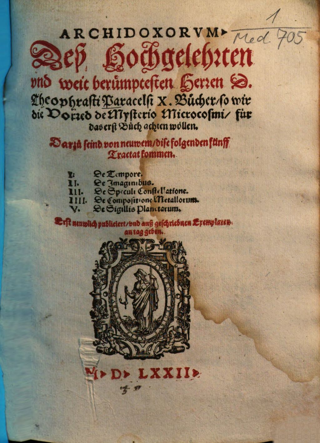 Cover of Archidoxorum ... X. Bücher