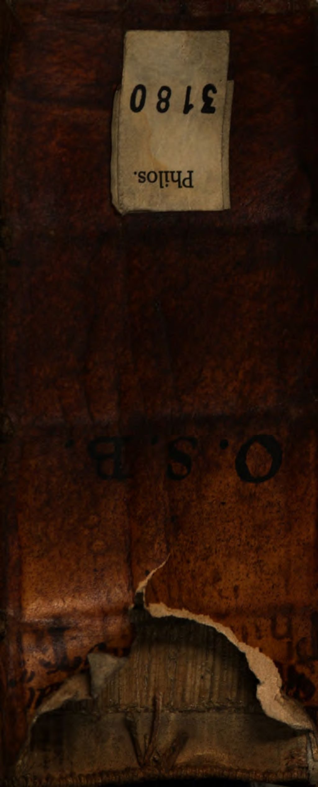 Cover of Philosophia Tripartita Logica, Physica, Metaphysica