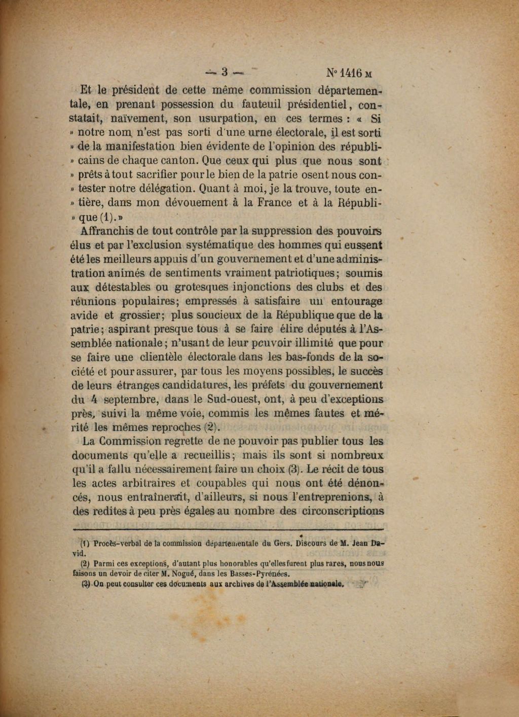 Cover of Enquête parlementaire sur les actes du gouvernement de la défense nationale. [19,3], Rapport fait au nom de la commission d'enquete sur les actes du gouvernement de la défense nationale