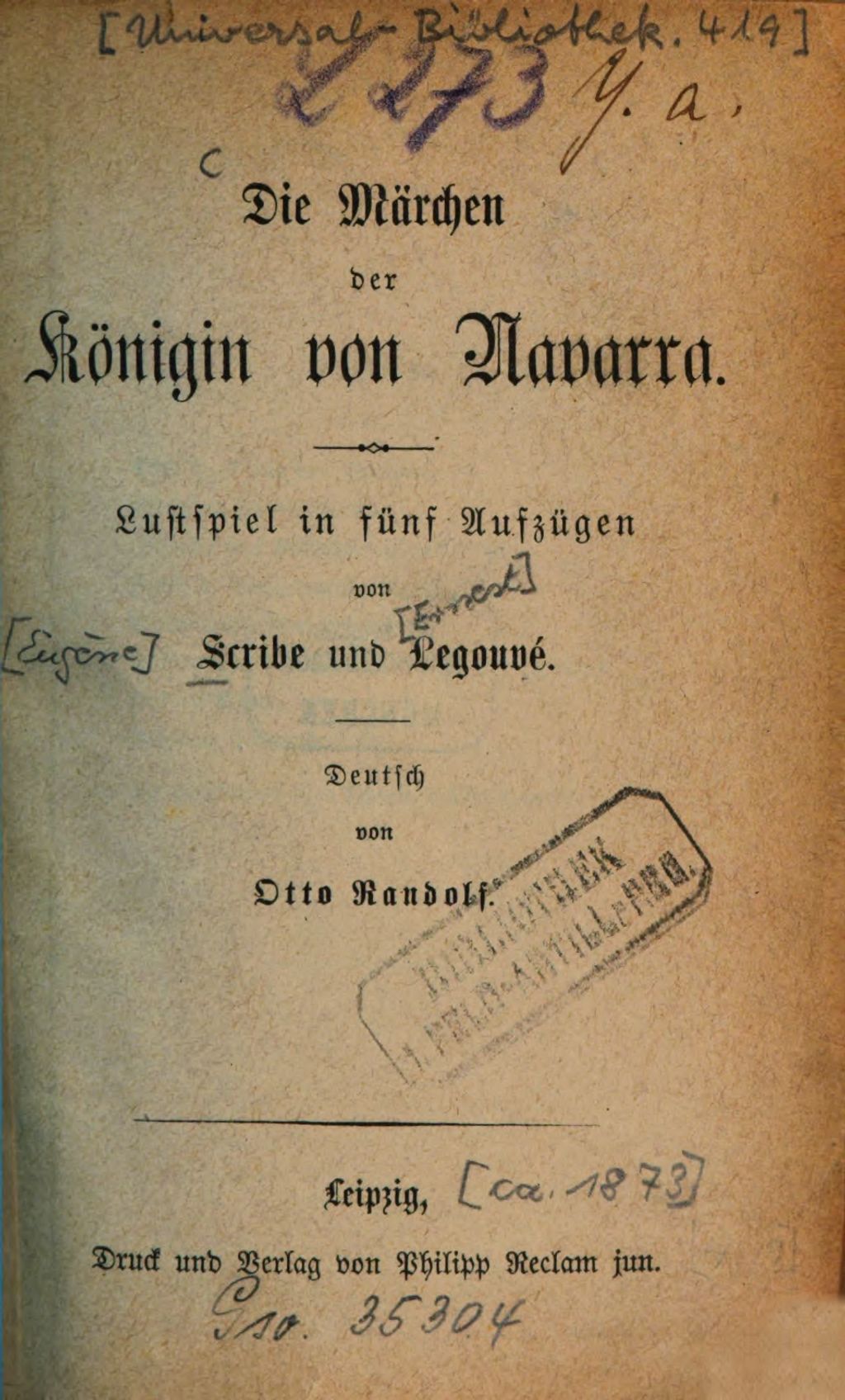 Cover of Die Märchen der Königin von Navarra